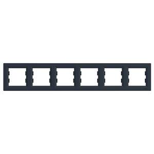 Рамка 6 постов Schneider Electric EPH5800671 Asfora