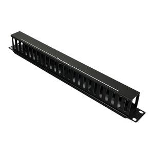 EPNew PLMN-060Z Кабельный организатор 1U с крышкой, черный, EPNew