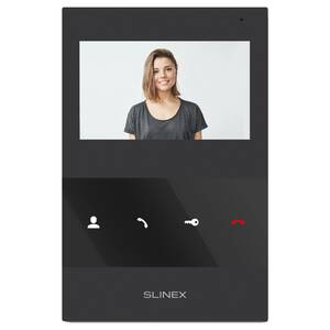SQ-04M (black) - Відеодомофон 4" Slinex