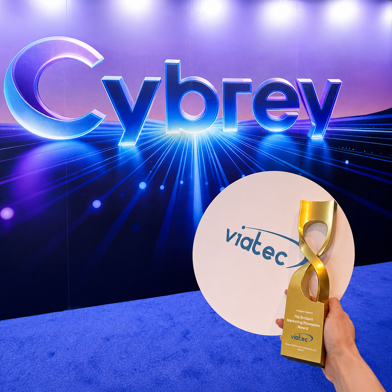 VIATEC на Ruijie SBG Channel Partner Summit 2026: новий суббренд Cybrey і нагорода для команди