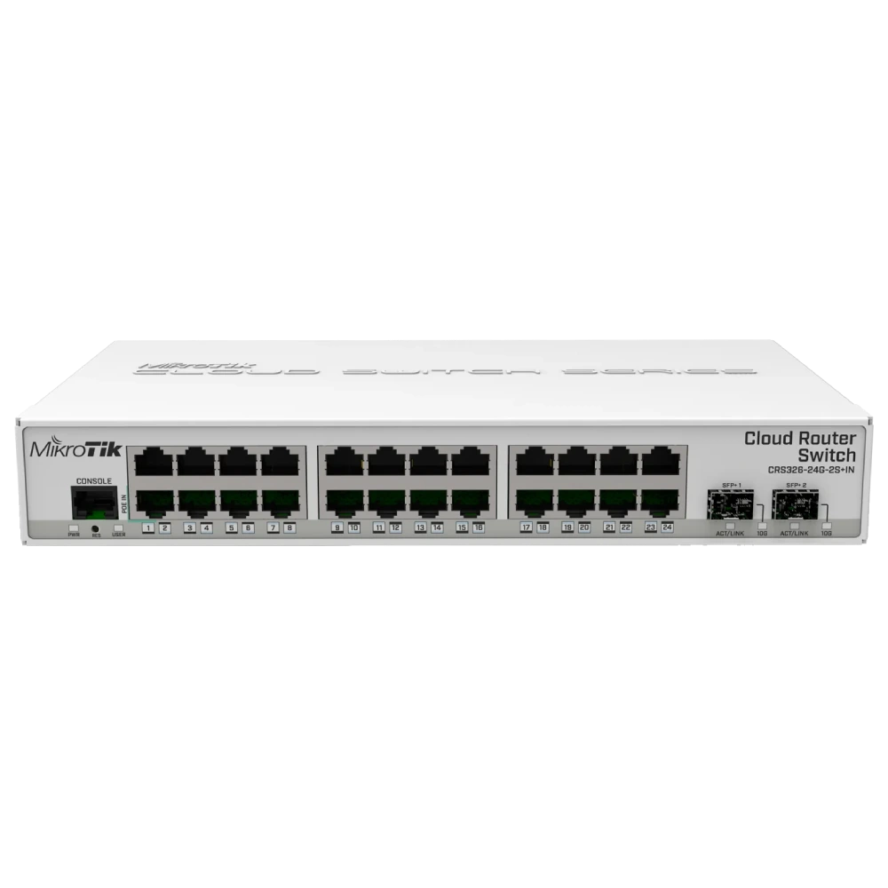 MikroTik 326-24G-2S+IN (CRS326-24G-2S+IN)