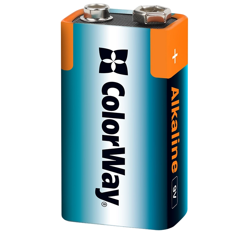 СolorWay Alkaline Power лужні 9V/6LR61 (1шт) blister
