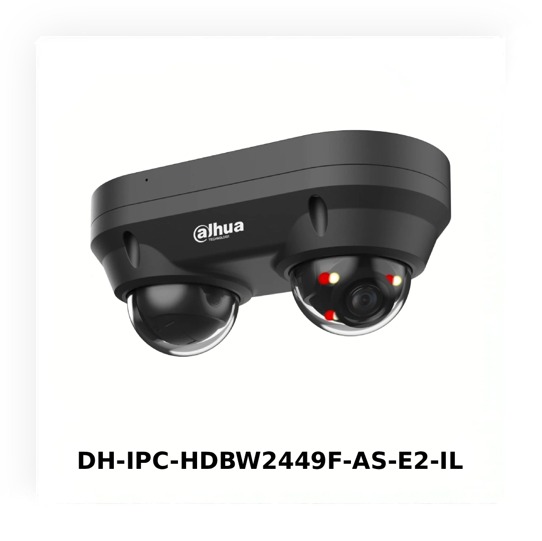 Максимум огляду у вузьких просторах з подвійною камерою Dahua