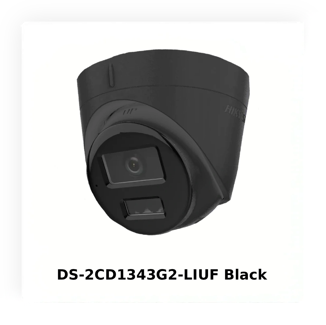 Нові IP-камери Hikvision G2 у чорному кольорі: інтелектуальне відеоспостереження з характером
