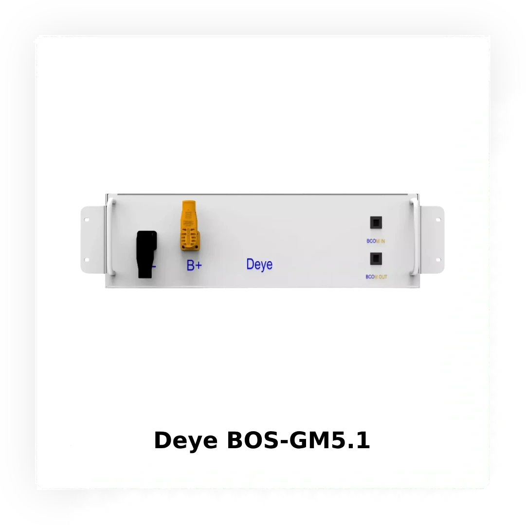Deye BOS-G Pro: новий рівень високовольтних акумуляторних рішень