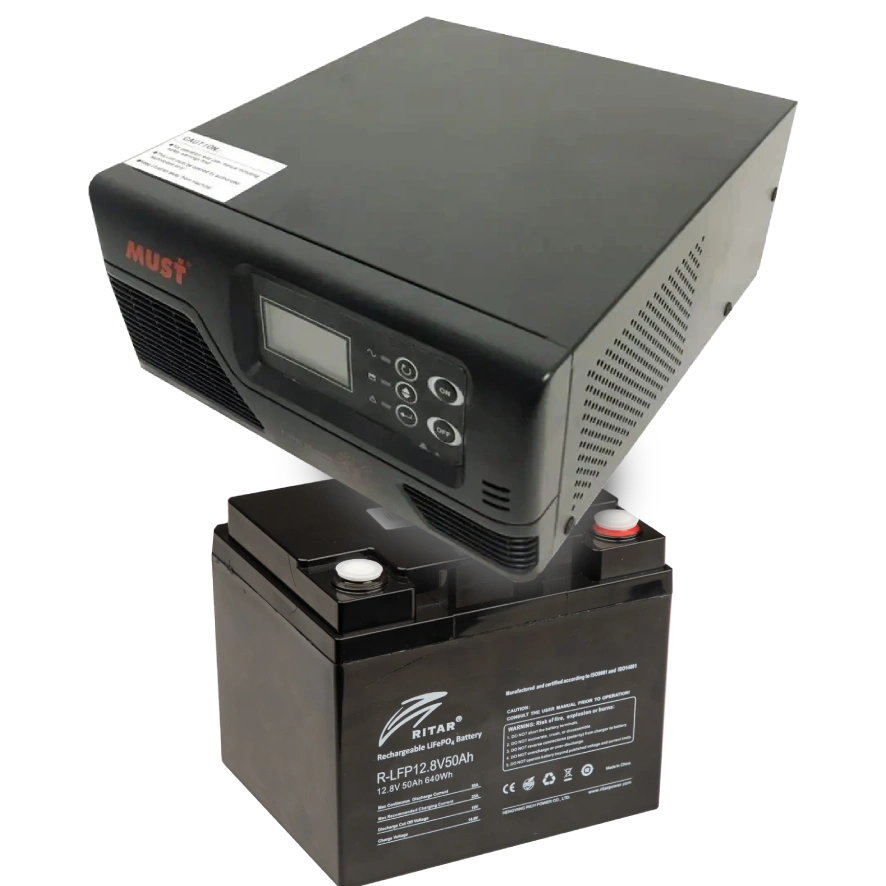 MUST EP20-R1000W + R-LFP12.8V50AH