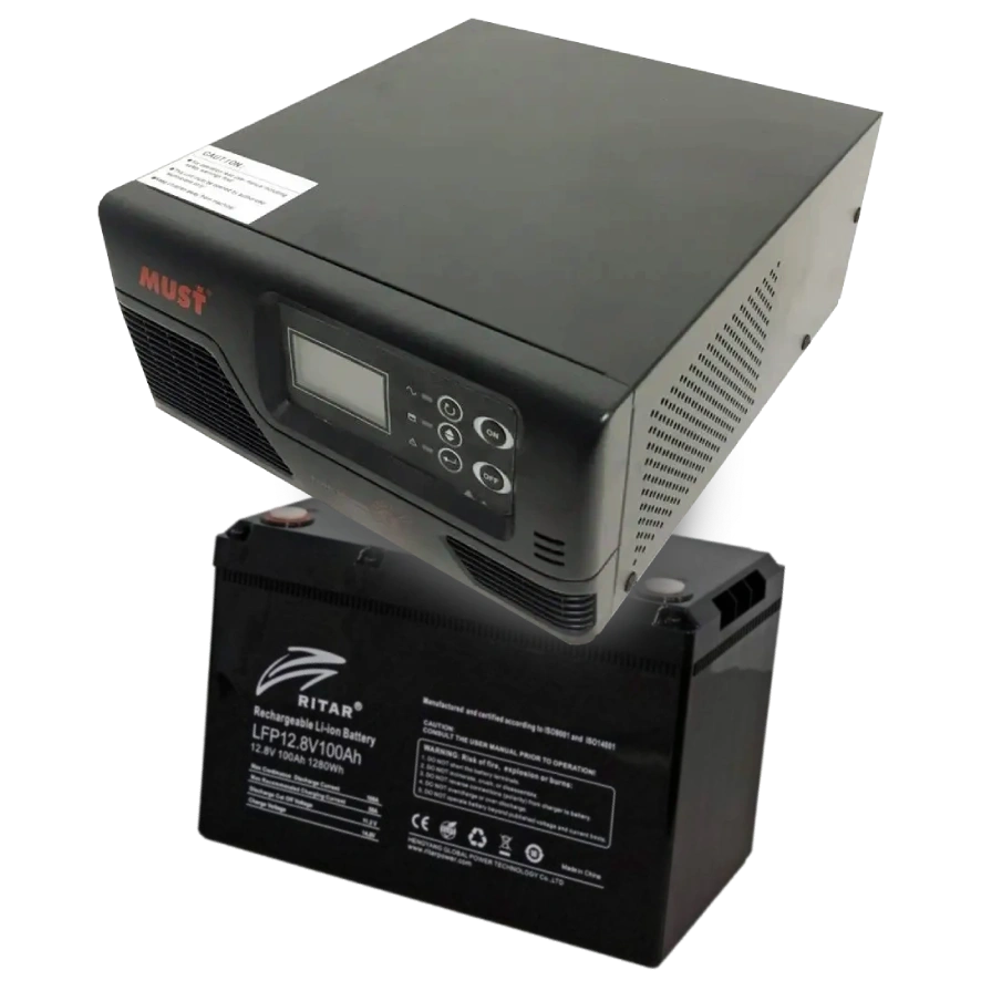 MUST EP20-R1000W + LFP12.8V100AH G24