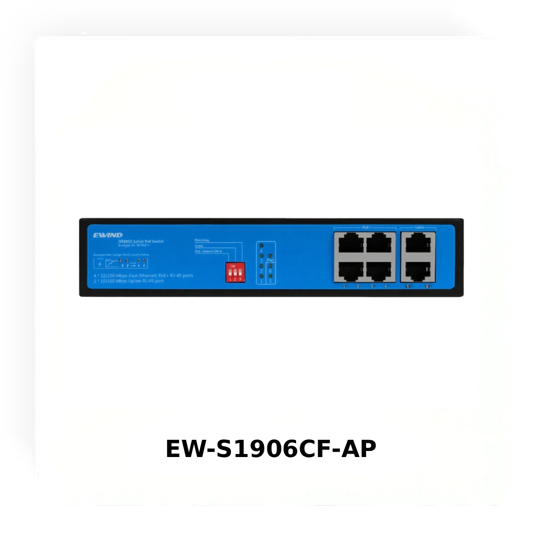 Готові PoE-рішення для CCTV-проєктів будь-якого масштабу від Ewind