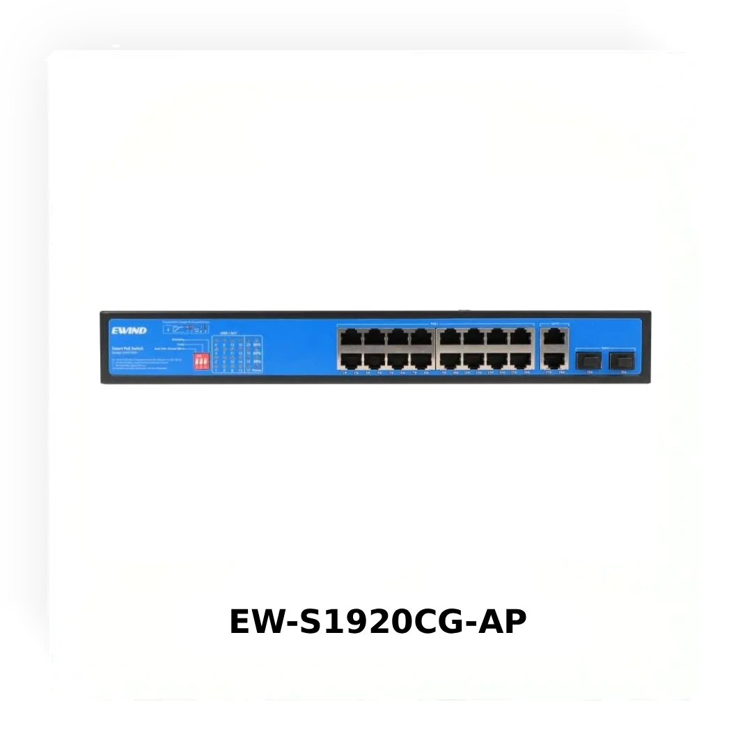 Готові PoE-рішення для CCTV-проєктів будь-якого масштабу від Ewind