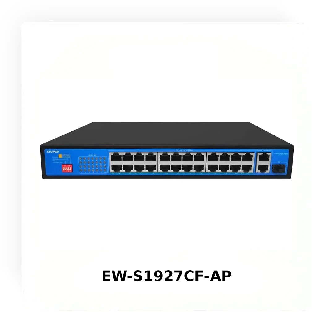 Готові PoE-рішення для CCTV-проєктів будь-якого масштабу від Ewind