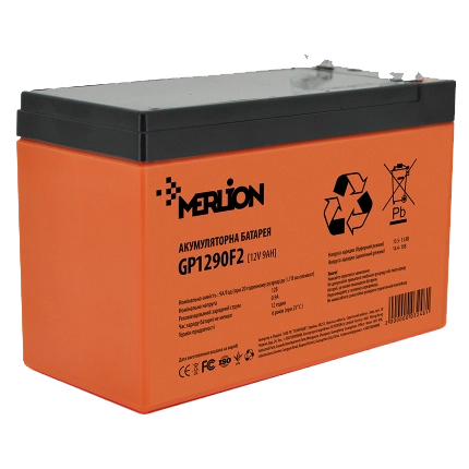 MERLION GP1290F2 AGM 12В 9 А•г