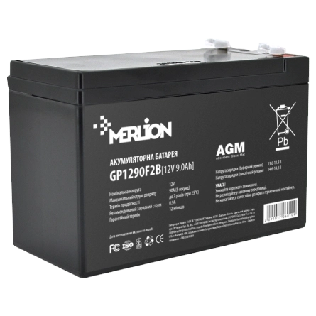 MERLION AGM GP1290F2B 12В 9А•г