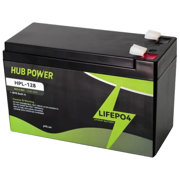 Hub Power HPL-128 LiFePO4 12В/8А•ч