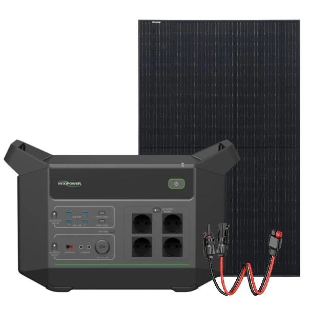 HYXiPower HYX-EA2000 + Risen Solar RSM40-8-400MB Full Black