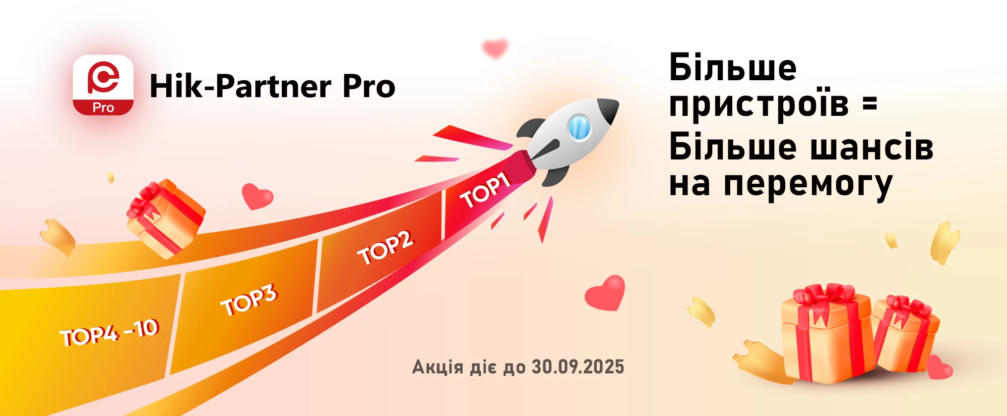 Додаєш більше — отримуєш більше: акція на платформі HikPartner Pro