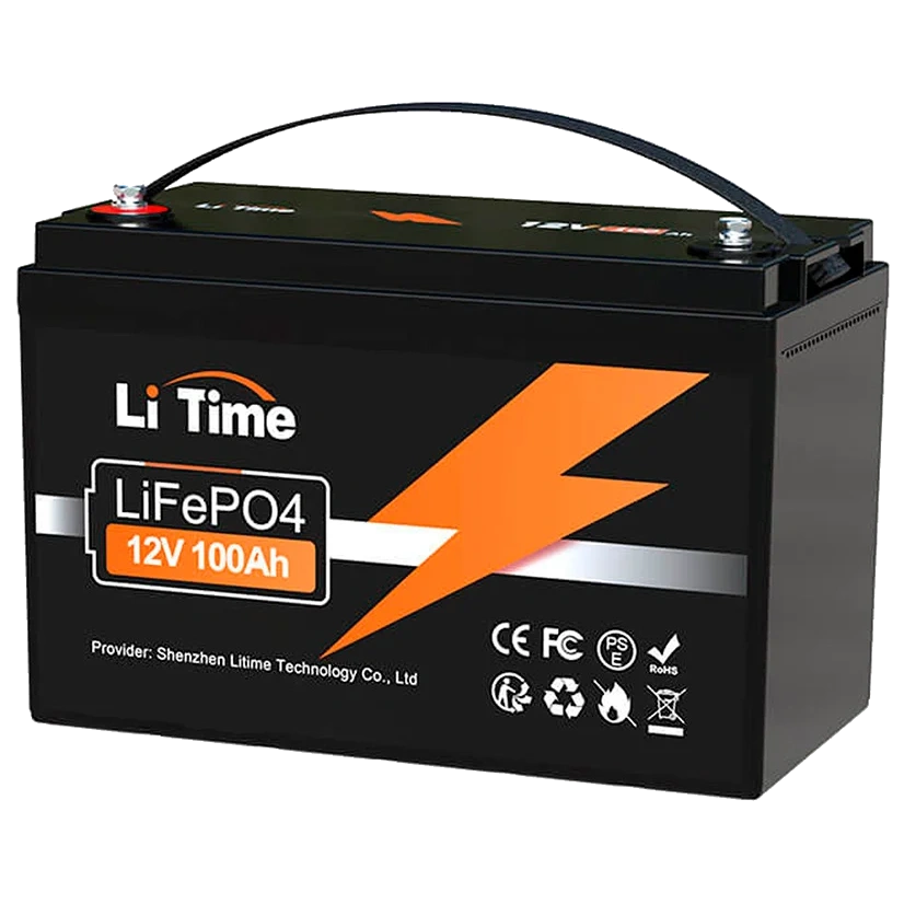 LiTime LiFePO4 12V 100Ah bluetooth