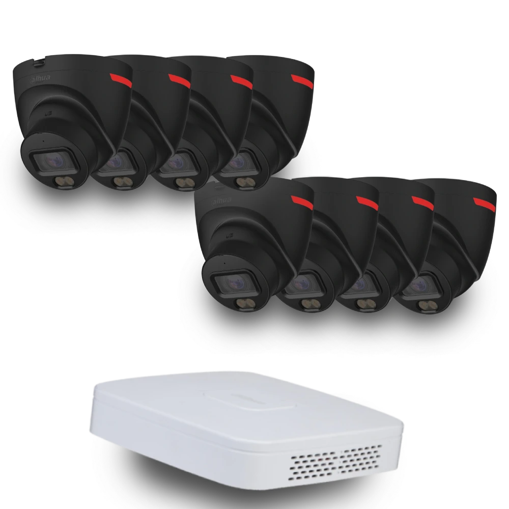 (8х DH-IPC-HDW2449T-S-PRO-BE +1 х NVR2108-I2)