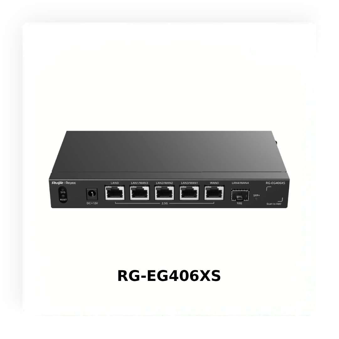 Ruijie розширює можливості: нові Wi‑Fi 6 точки, LAN 2,5G маршрутизатори та PoE+ комутатори вже на складі