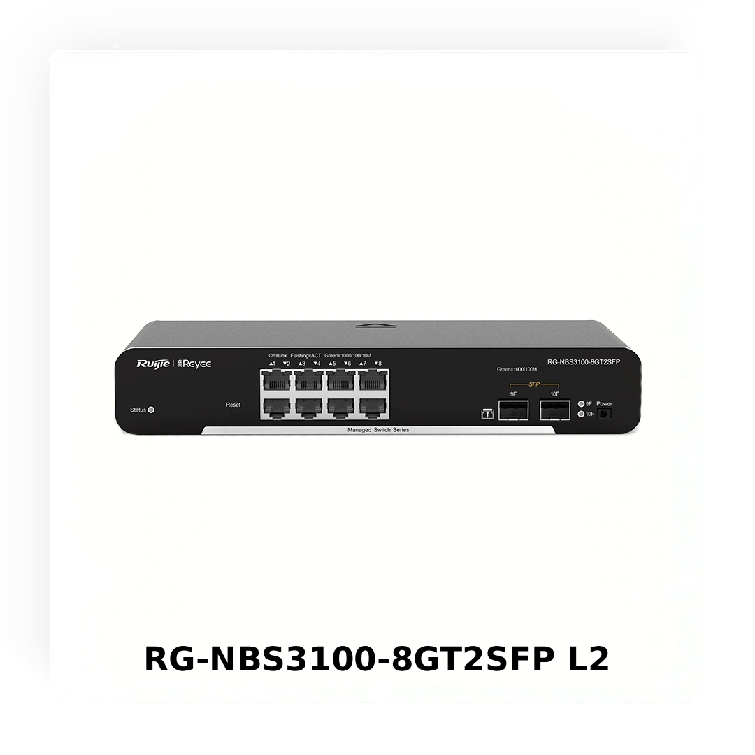 Потрібен комутатор для невеликої мережі? Ruijie RG-NBS3100 зі знижкою 7%