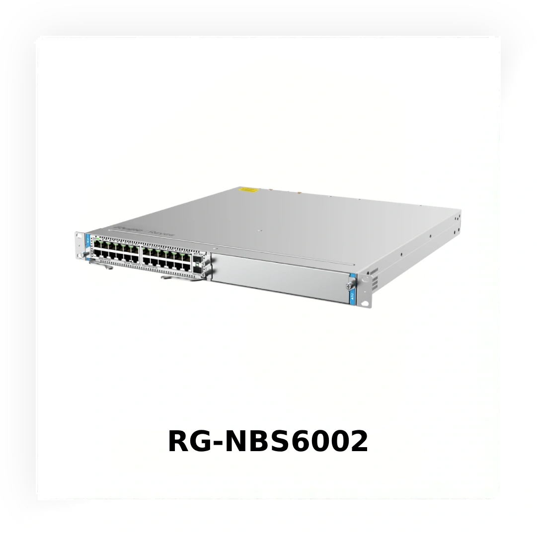 Модульний комутатор Ruijie RG‑NBS6002: гнучке мережеве ядро для зростаючих проєктів