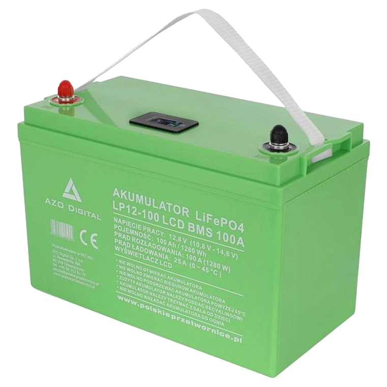 LP12-100 100Ah 12V 100A LCD