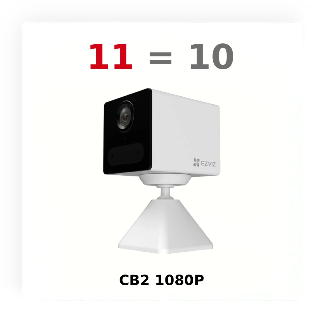 EZVIZ 10+1: готовые комплекты видеонаблюдения для быстрых B2B-проектов