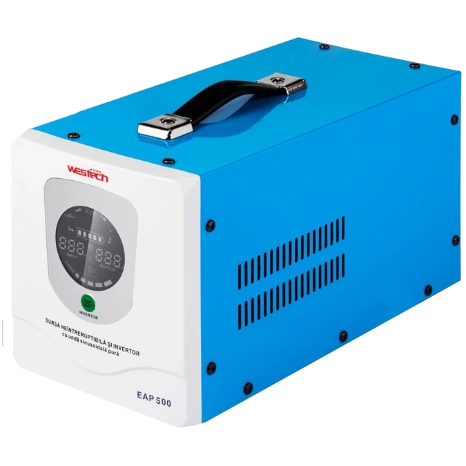 Westech EAP DUAL-800ВA/500Вт 12В однофазний  з правильною синусоїдою