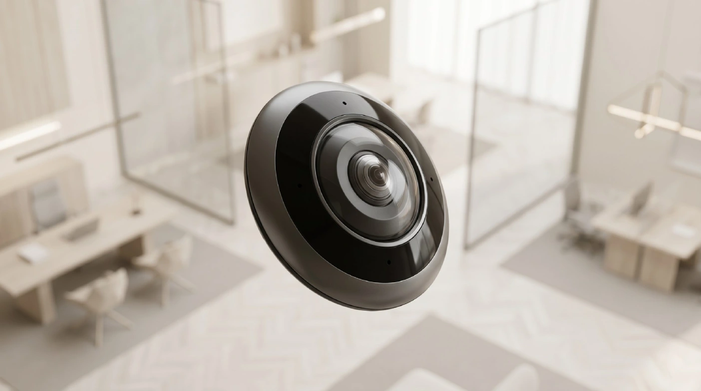 Fisheye камера EZVIZ E4p: панорамне рішення для SMB-об'єктів і не тільки