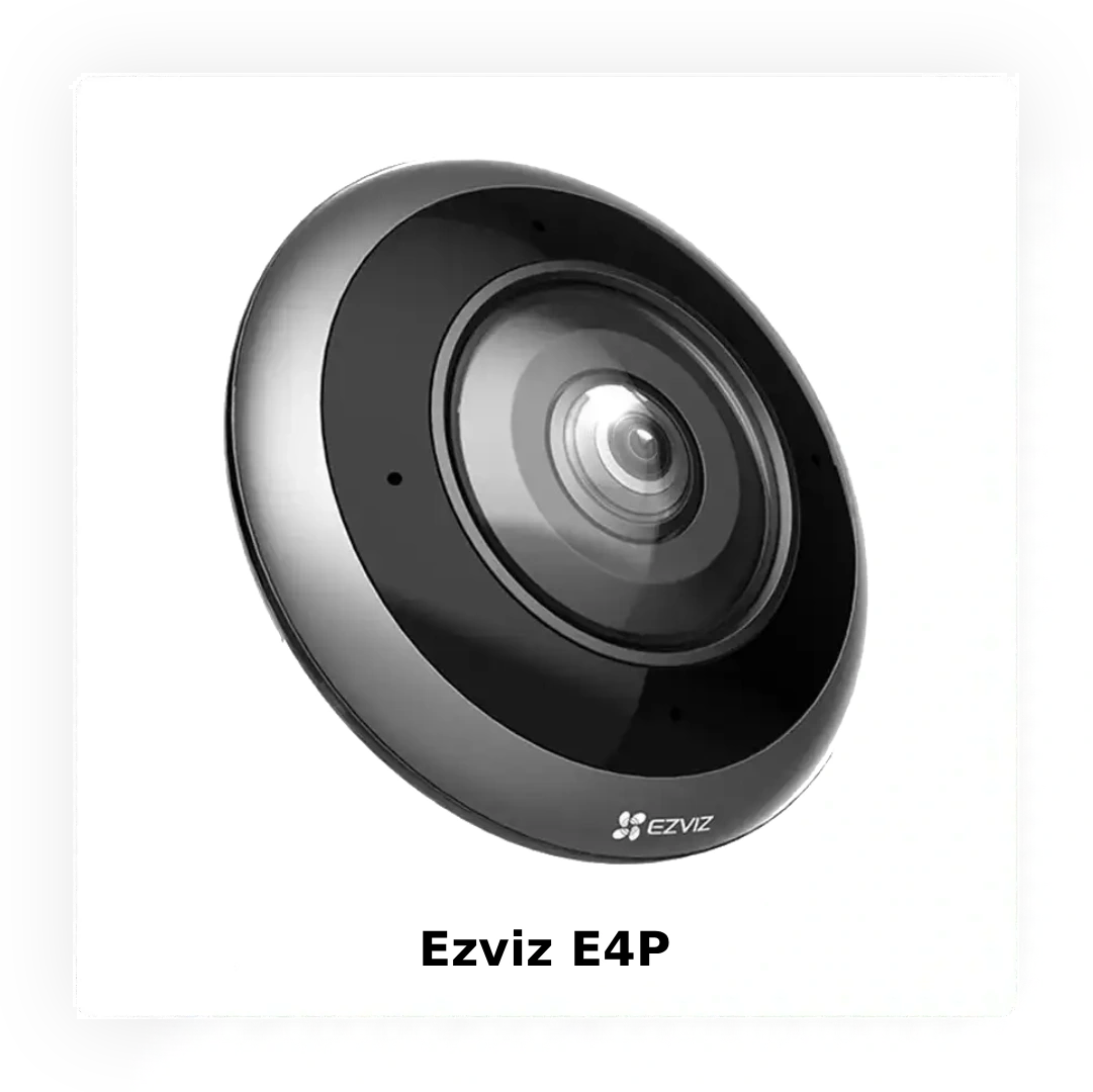 Fisheye камера EZVIZ E4p: панорамне рішення для SMB-об'єктів і не тільки
