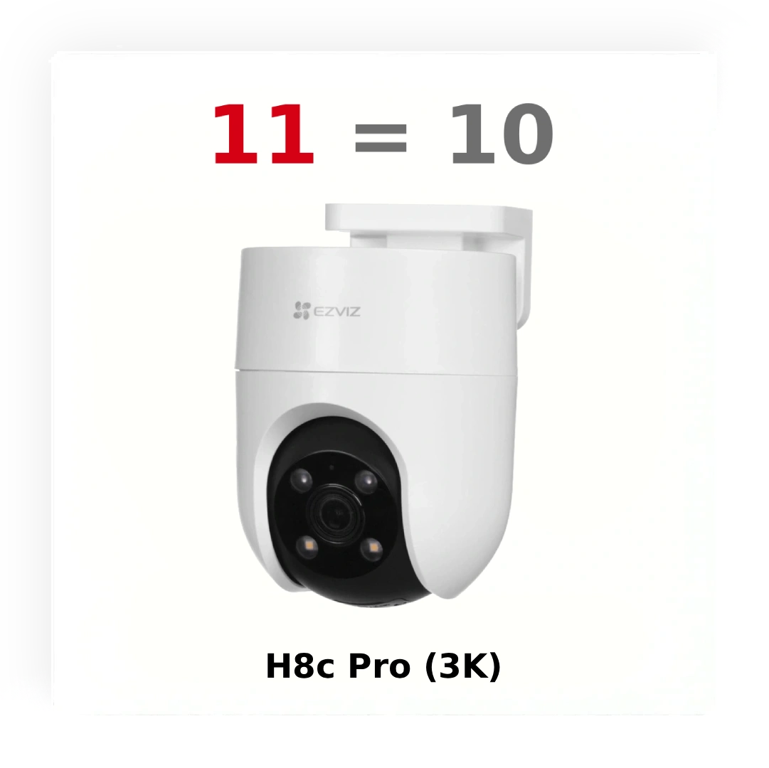 EZVIZ 10+1: готовые комплекты видеонаблюдения для быстрых B2B-проектов