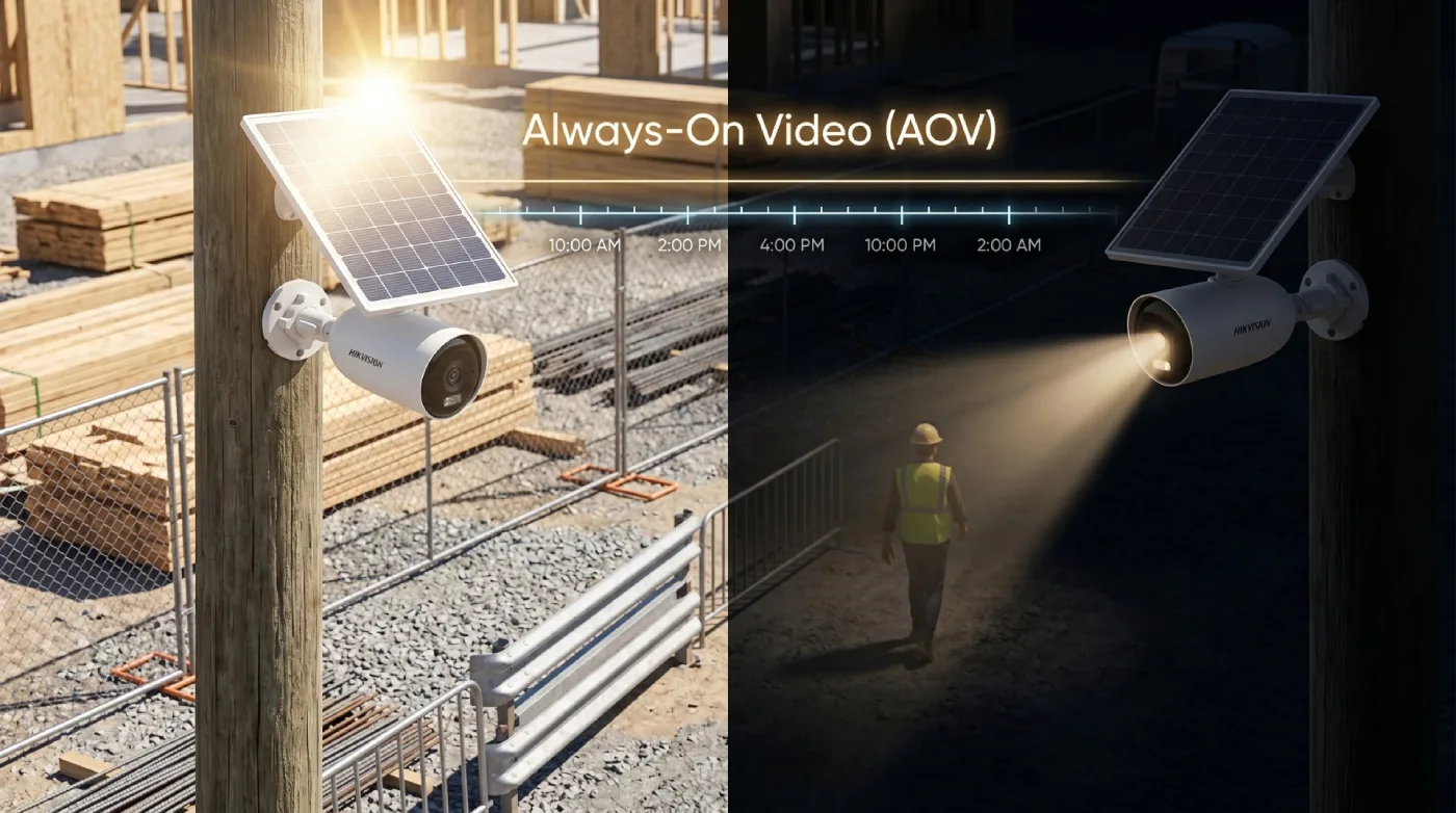 Hikvision Solar 4G: автономність як новий стандарт