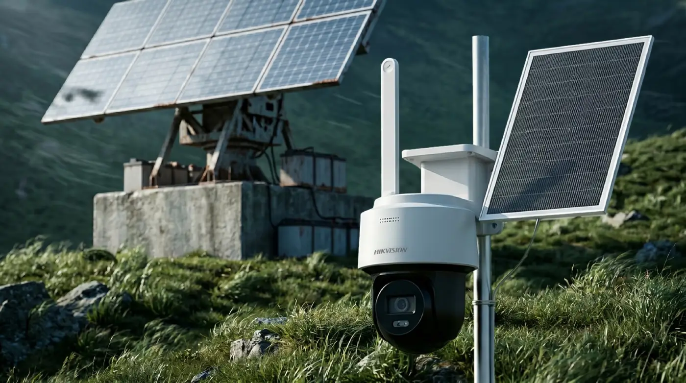 Hikvision Solar 4G: автономність як новий стандарт