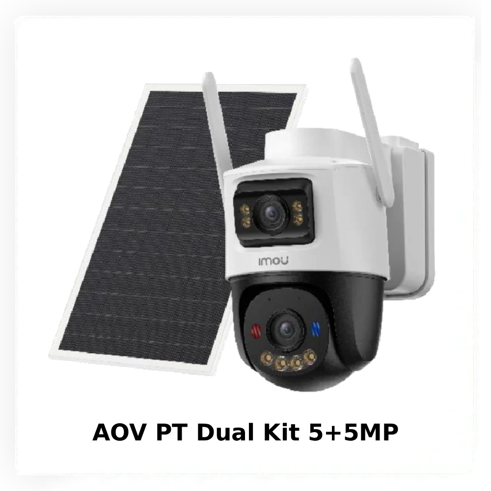 IMOU AOV Dual 10MP: два об'єктиви, дві мережі та нуль кабелів на об'єкті