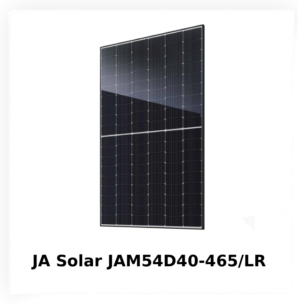 Solar JAM54D40-465/LR: сонячна генерація для вже працюючого резервного живлення