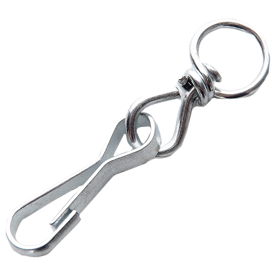 Карабин пружинный с вертлюгом