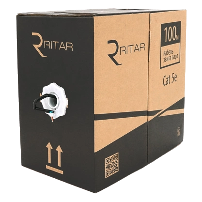 Ritar внешний КНПЭ FTP CCA (4*2*0.51) 4p 24 AWG ПЭ (100м)