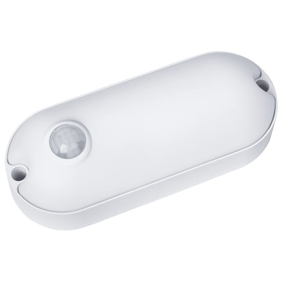 12Вт 1080Lm AC165-265V 6500K (овал) з датчиком руху