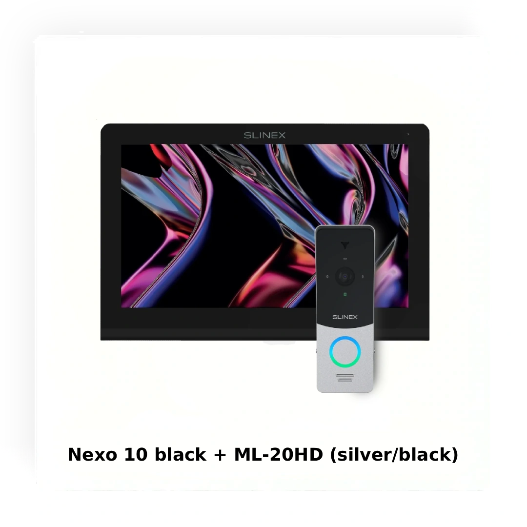 Slinex Nexo &mdash; готове домофонне рішення з IPS-екраном та Smart-функціями
