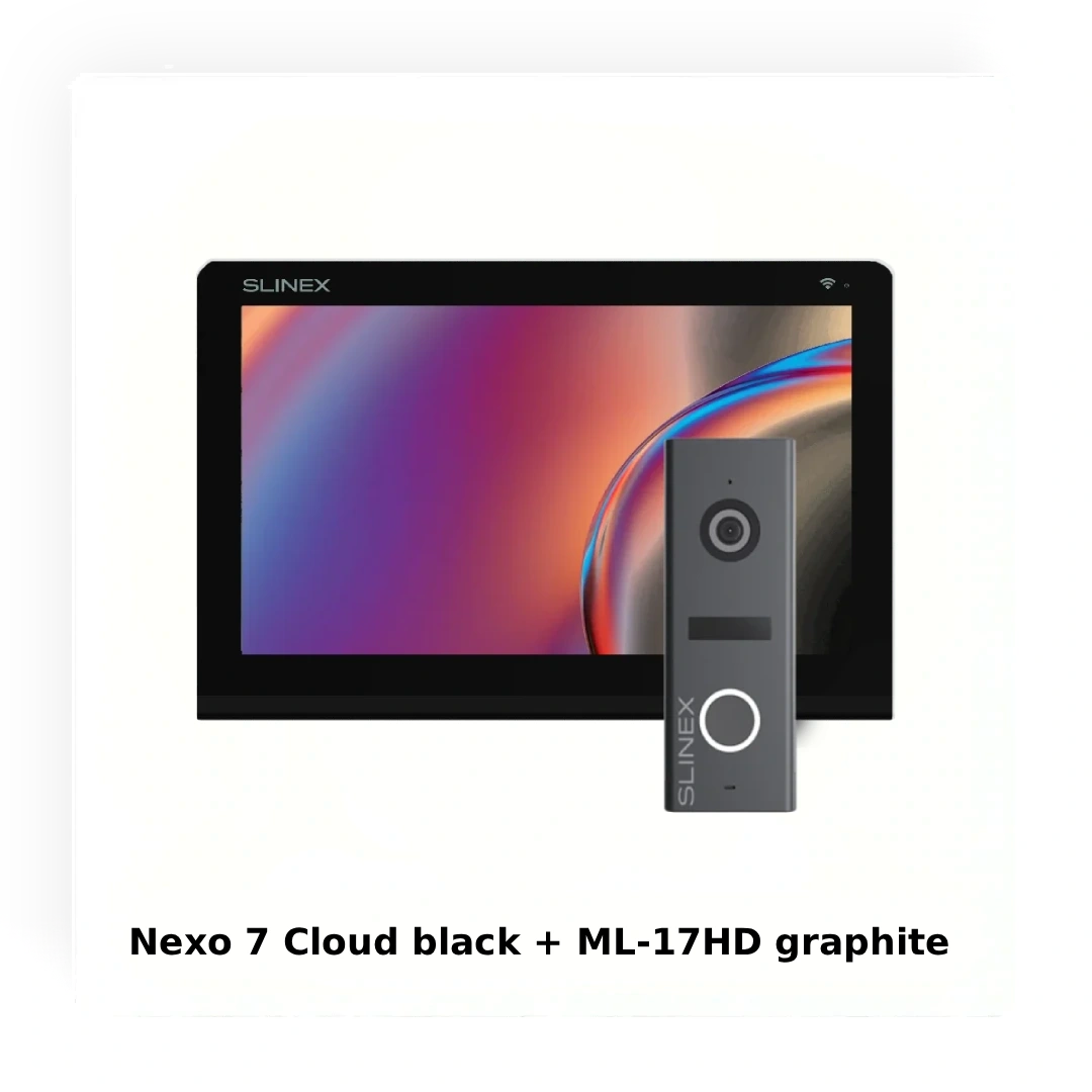Slinex Nexo &mdash; готове домофонне рішення з IPS-екраном та Smart-функціями