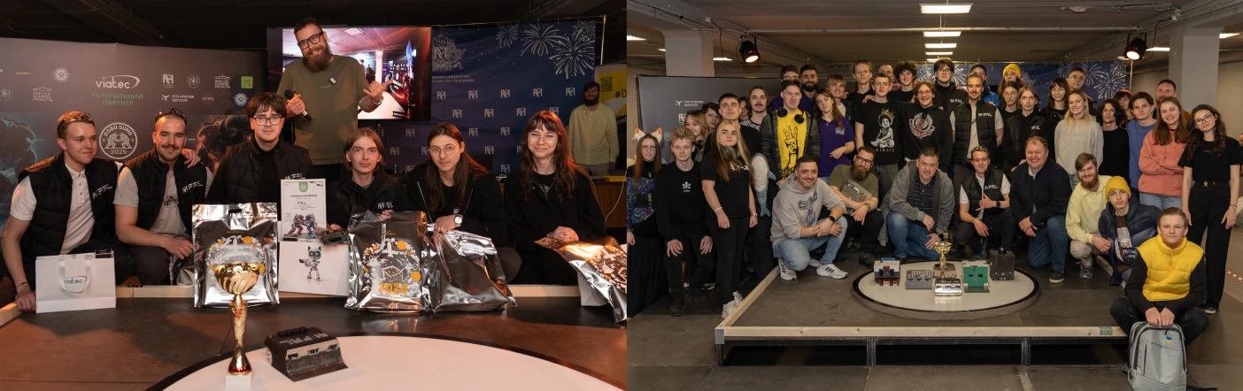 Інвестиції в майбутнє України: VIATEC підтримав турнір автономних роботів RoboSumo у НаУКМА