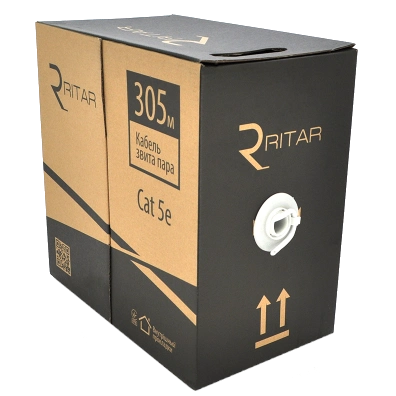 Ritar UTP (4x2x0.51) 4p 24 AWG 305м