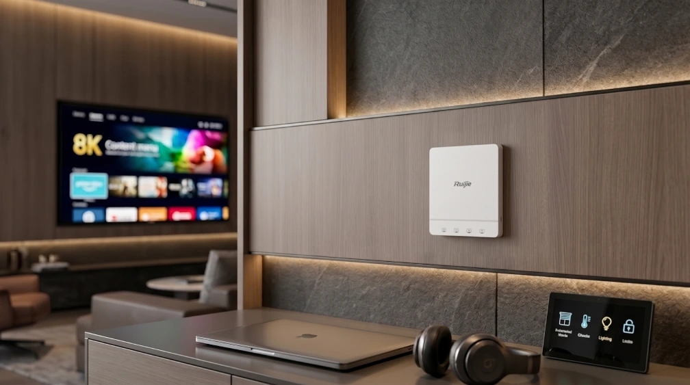 Точки доступу Ruijie Reyee Wall-Mount: Мікростільникова архітектура як новий стандарт Wi-Fi для HoReCa