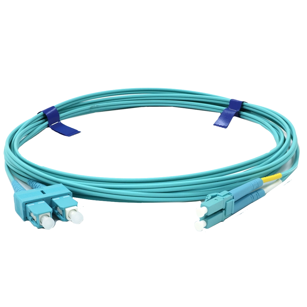 Duplex Slim SC/UPC-LC/UPC MM (OM3) 2м