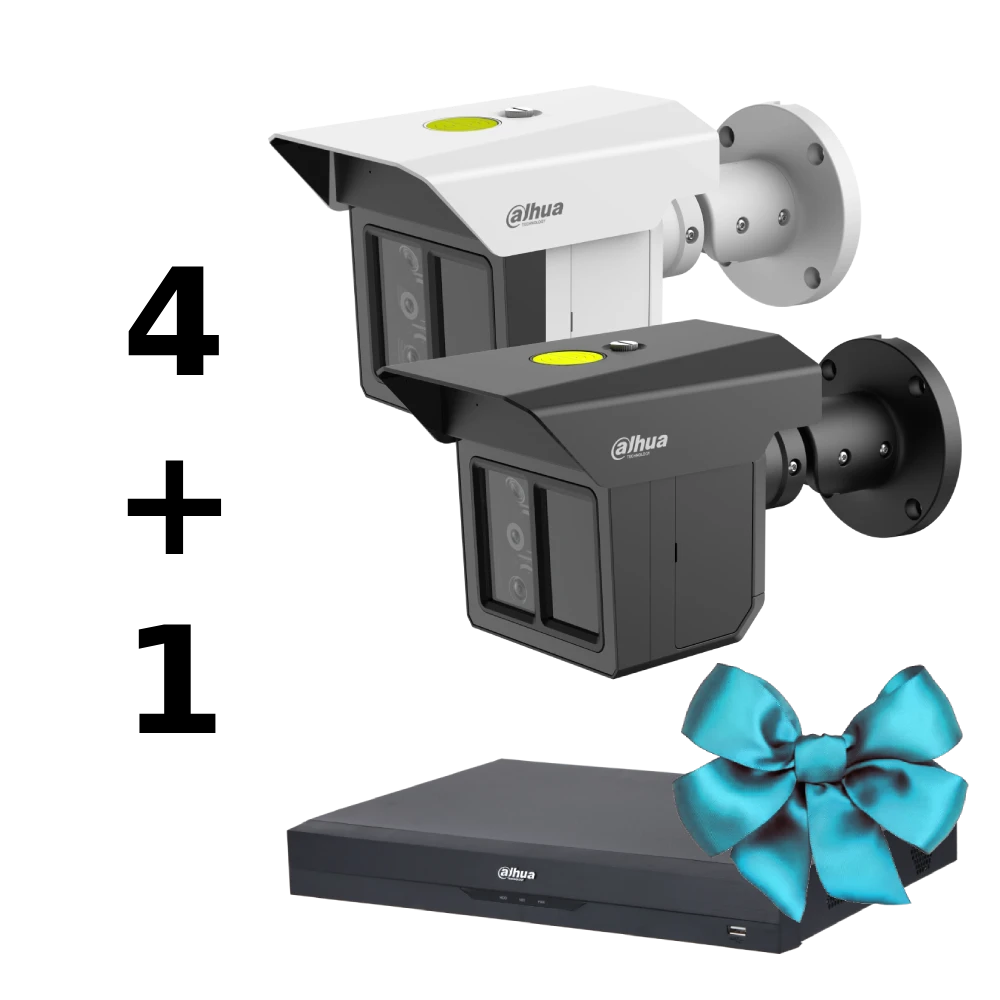 LONG PERIMETER SECURITY KIT 4 +1