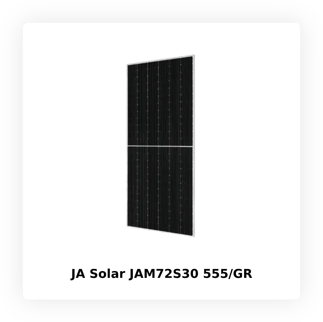 JA Solar JAM72S30 555/GR