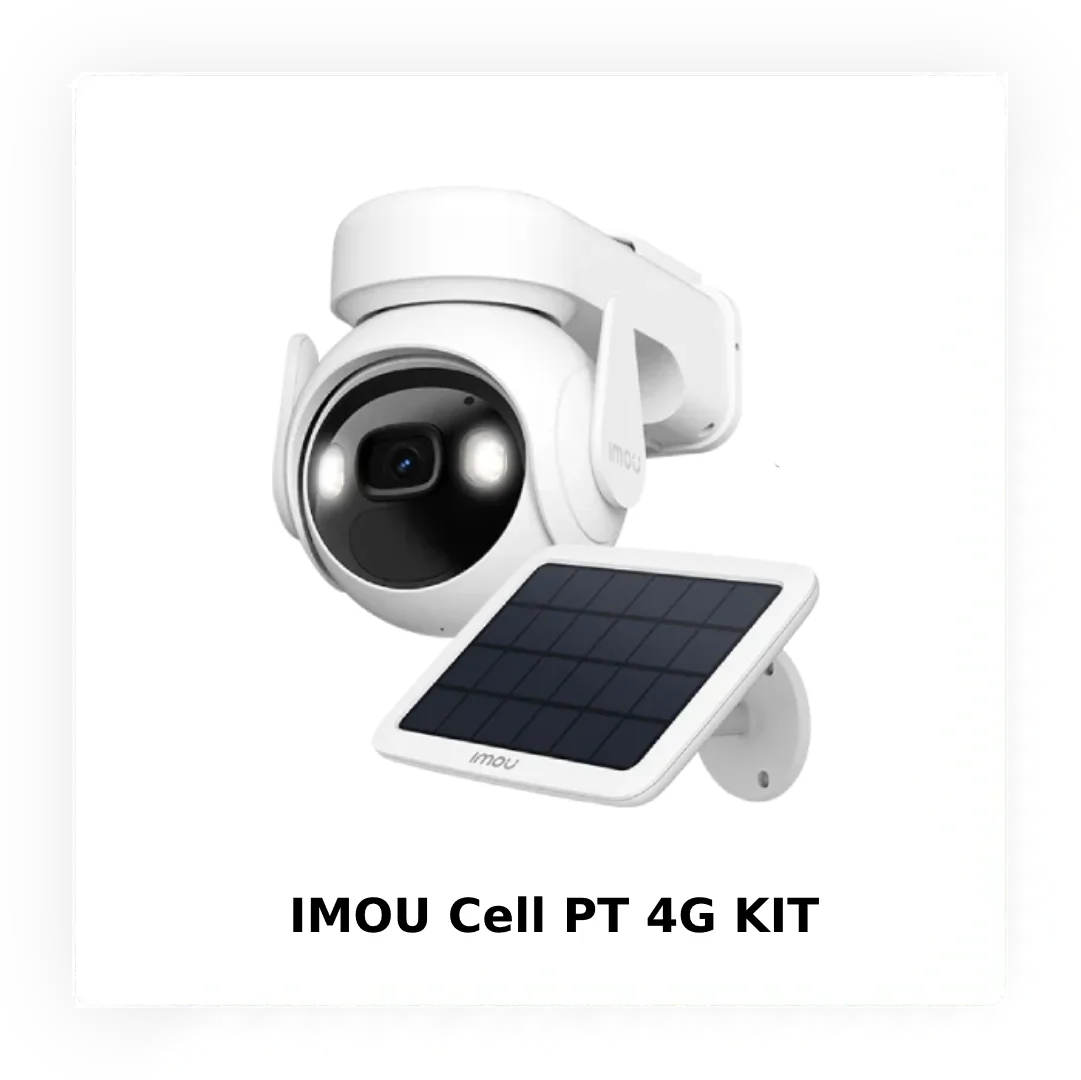 IMOU Cell PT 4G KIT: розумне рішення для безпеки в умовах нестабільного електропостачання