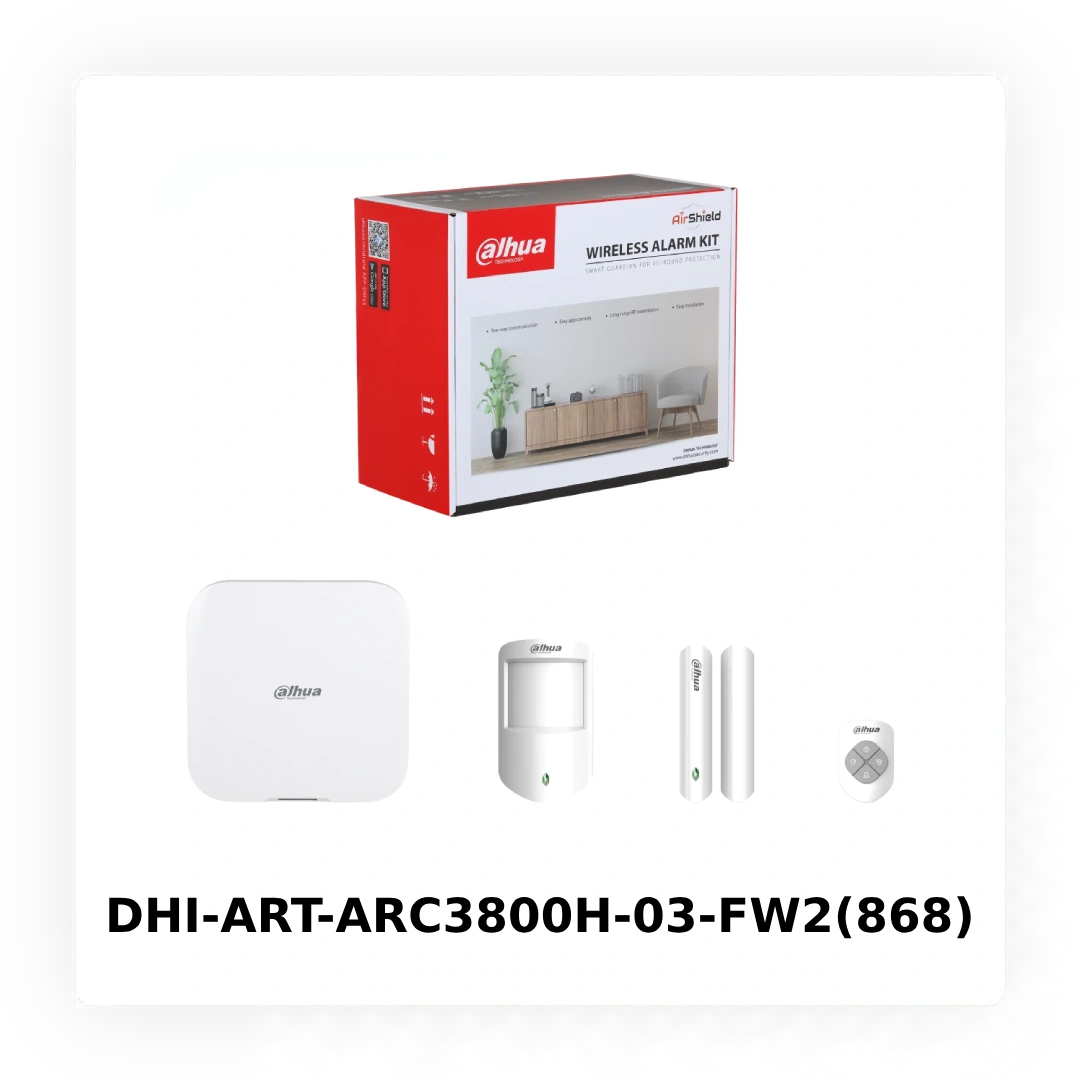 Dahua Wireless Alarm KIT: надійний захист майна без зайвих витрат