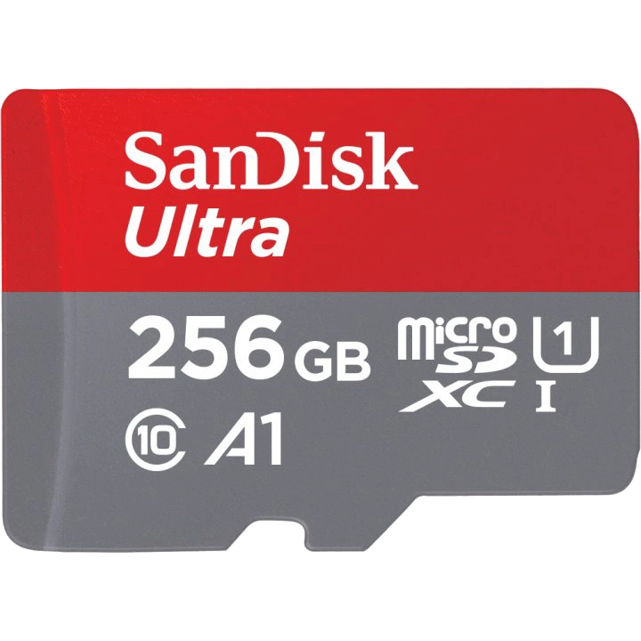 SANDISK 256GB Ultra microSDHC UHS-I Card A1 Class 10 Карта пам’яті