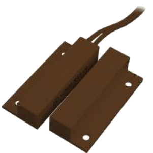магнітоконтактний датчик коричневий