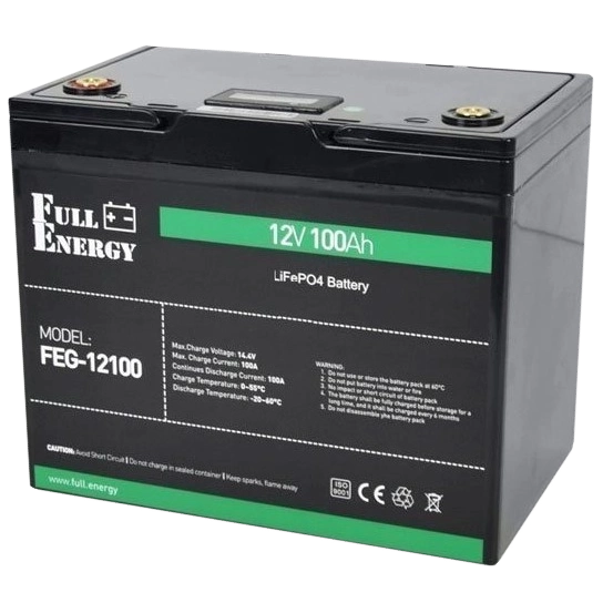 Full Energy FEG-12100 Акумулятор LiFePO4 12В 100А•г